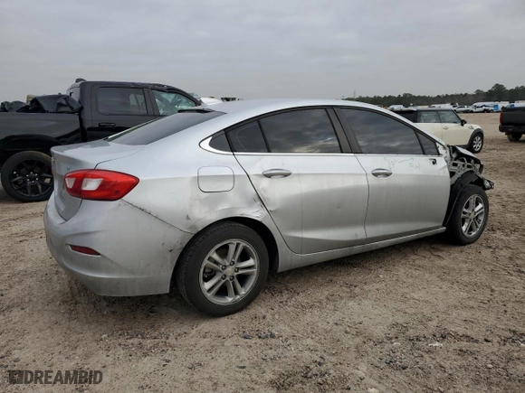 2017 Chevrolet Cruze LT with VIN 1G1BE5SM1H7228527, listed as a Copart auction lot 43023095 with 104,058 mi miles and Salvage Title. Bid and sale history available at carsss.com. Image 3.