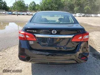2017 Nissan Sentra SV with VIN 3N1AB7AP7HY403710, listed as a Copart auction lot 52951185 with 252,102 mi miles and Clean Title. Bid and sale history available at carsss.com. Image 6.