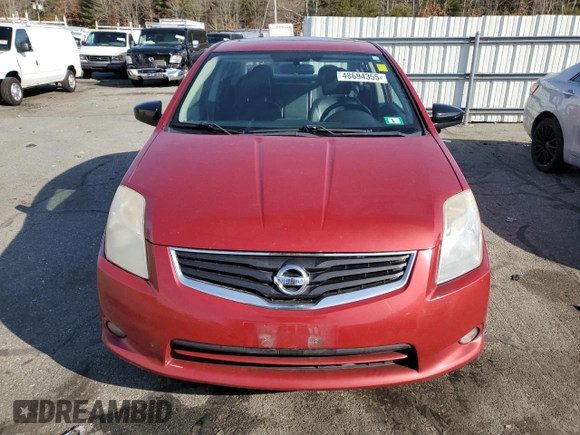 2011 Nissan Sentra SR with VIN 3N1AB6AP9BL659538, listed as a Copart auction lot 48694355 with 127,450 mi miles and Salvage title. Bid and sale history available at DreamBid. Image 5.