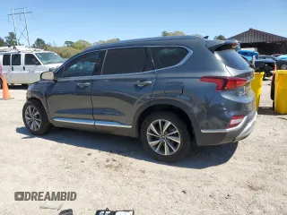 2019 Hyundai Santa Fe Limited with VIN 5NMS53AD6KH039661, listed as a Copart auction lot 49843095 with 0 mi miles and Salvage Title. Bid and sale history available at carsss.com. Image 2.