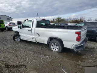 2023 Chevrolet Silverado 1500 Work Truck with VIN 3GCNAAED7PG325867, listed as a Copart auction lot 47447205 with 0 mi miles and Salvage Title. Bid and sale history available at carsss.com. Image 2.