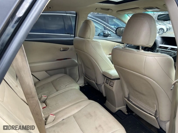 2010 Lexus RX 350 with VIN 2T2ZK1BA8AC032419, listed as a IAAI auction lot 41484850 with NaN miles. Bid and sale history available at carsss.com. Image 8.