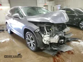 2022 Lexus RX 350 with VIN 2T2HZMDA8NC309467, listed as a Copart auction lot 49897385 with 36,795 mi miles and Salvage Title. Bid and sale history available at DreamBid. Image 14.