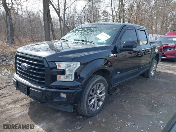 2017 Ford F-150 XL with VIN 1FTEW1EG6HFA14705, listed as a IAAI auction lot 41833089 with 143,534 mi miles. Bid and sale history available at carsss.com. Image 17.