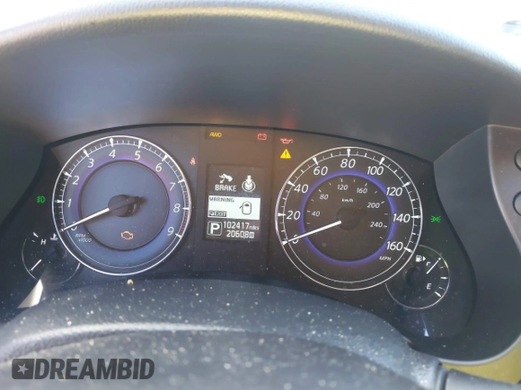 2017 Infiniti QX50 with VIN JN1BJ0RR7HM417050, listed as a IAAI auction lot 41455469 with 102,417 mi miles and . Bid and sale history available at DreamBid. Image 7.