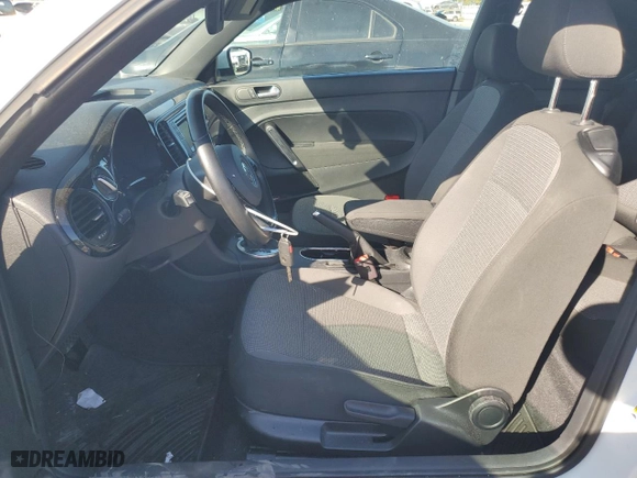 2019 Volkswagen Beetle S with VIN 3VWFD7AT3KM710393, listed as a Copart auction lot 72270664 with 63,627 mi miles and Salvage Title. Bid and sale history available at carsss.com. Image 7.