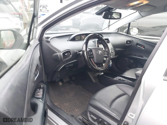2022 Toyota Prius L Eco with VIN JTDKAMFU0N3181467, listed as a IAAI auction lot 41802679 with 121,749 mi miles. Bid and sale history available at carsss.com. Image 17.