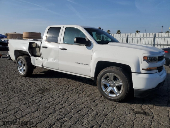 2018 Chevrolet Silverado 1500 Custom with VIN 1GCRCPECXJZ381377, listed as a Copart auction lot 86762314 with 64,832 mi miles and Salvage Title. Bid and sale history available at carsss.com. Image 4.