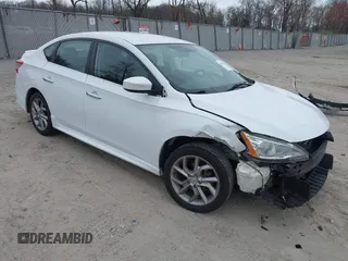 2014 Nissan Sentra S with VIN 3N1AB7AP2EY321055, listed as a IAAI auction lot 41919914 with 114,883 mi miles and . Bid and sale history available at DreamBid. Image 1.