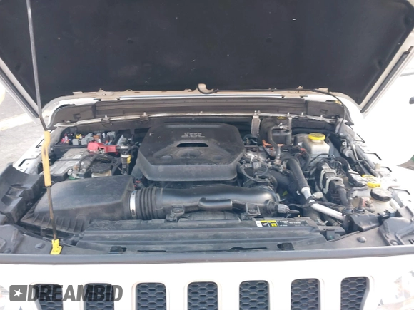 2020 Jeep Wrangler Unlimited Sahara with VIN 1C4HJXENXLW220910, listed as a IAAI auction lot 41090420 with 88,895 mi miles and . Bid and sale history available at DreamBid. Image 10.