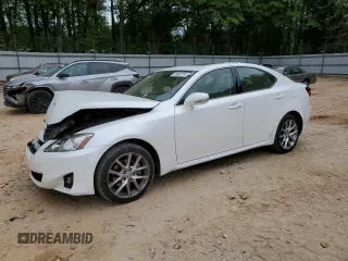 2013 Lexus IS 250 with VIN JTHCF5C24D5063339, listed as a Copart auction lot 53949715 with 114,557 mi miles and Salvage Title. Bid and sale history available at DreamBid. Image 1.