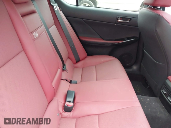 2024 Lexus IS 300 with VIN JTHCA1D29R5132121, listed as a IAAI auction lot 42084925 with 1,335 mi miles and . Bid and sale history available at DreamBid. Image 8.