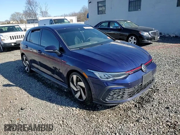 2022 Volkswagen GTI with VIN WVWH87CD9NW205792, listed as a Copart auction lot 48170955 with 51,430 mi miles and Salvage title. Bid and sale history available at DreamBid. Image 14.