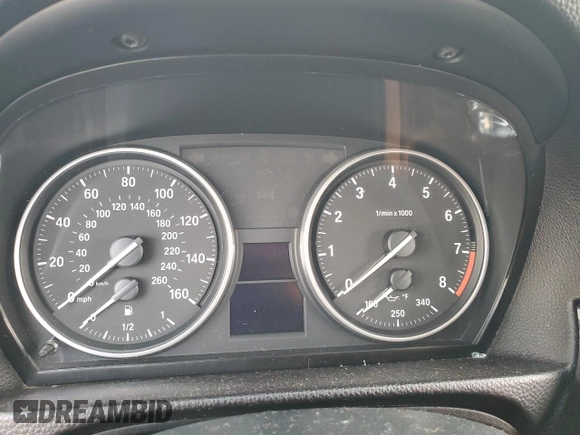 2012 BMW 3 Series 328i xDrive with VIN WBAKF5C50CE656831, listed as a Copart auction lot 83338674 with 0 mi miles and Salvage Title. Bid and sale history available at carsss.com. Image 9.