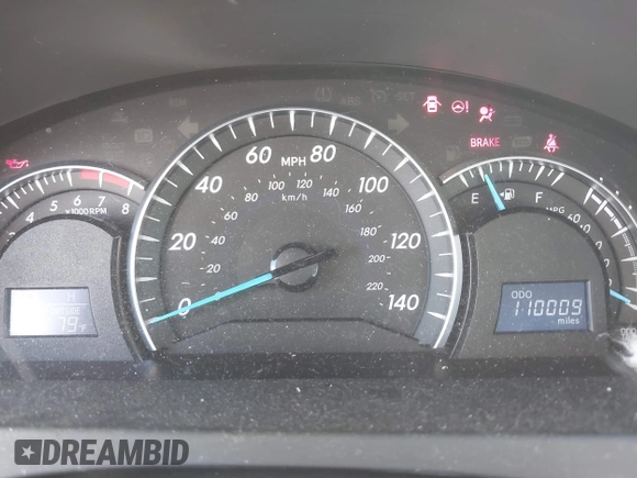 2012 Toyota Camry SE with VIN 4T1BK1FK3CU516900, listed as a IAAI auction lot 42013994 with 110,009 mi miles. Bid and sale history available at carsss.com. Image 7.