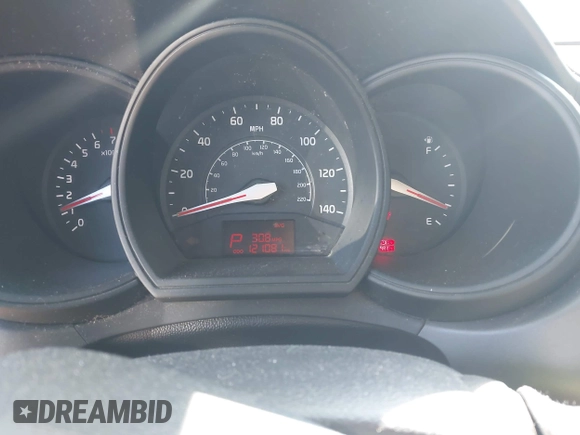 2013 Kia Rio SX with VIN KNADN5A32D6120598, listed as a IAAI auction lot 42342103 with 121,081 mi miles and . Bid and sale history available at DreamBid. Image 7.