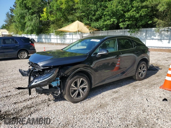 2024 Lexus RX with VIN 2T2BBMCA3RC026900, listed as a Copart auction lot 55947534 with 8,105 mi miles and Salvage Title. Bid and sale history available at carsss.com. Image 1.