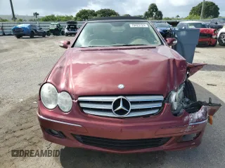 2008 Mercedes-Benz CLK 350 with VIN WDBTK56F68T089419, listed as a Copart auction lot 78423124 with 83,217 mi miles and Non Repairable. Bid and sale history available at DreamBid. Image 5.
