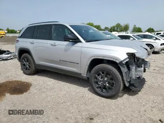 2024 Jeep Grand Cherokee Laredo X with VIN 1C4RJGAG2RC243586, listed as a Copart auction lot 56725245 with 10,735 mi miles and Salvage title. Bid and sale history available at DreamBid. Image 4.