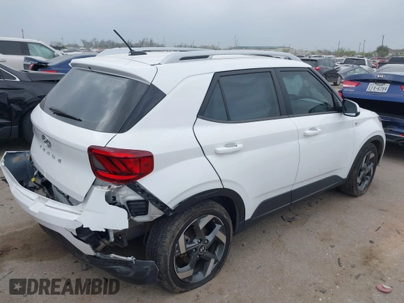 2023 Hyundai Venue Limited with VIN KMHRC8A39PU272664, listed as a IAAI auction lot 41774471 with 25,810 mi miles and . Bid and sale history available at DreamBid. Image 4.