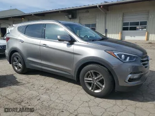 2017 Hyundai Santa Fe Sport 2.4L with VIN 5NMZU3LB6HH027015, listed as a Copart auction lot 54107225 with 145,640 mi miles and Clean Title. Bid and sale history available at carsss.com. Image 4.