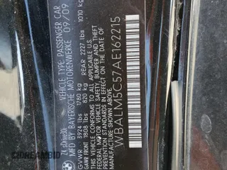 2010 BMW Z4 sDrive30i with VIN WBALM5C57AE162215, listed as a Copart auction lot 49708785 with 0 mi miles and Salvage Title. Bid and sale history available at carsss.com. Image 12.