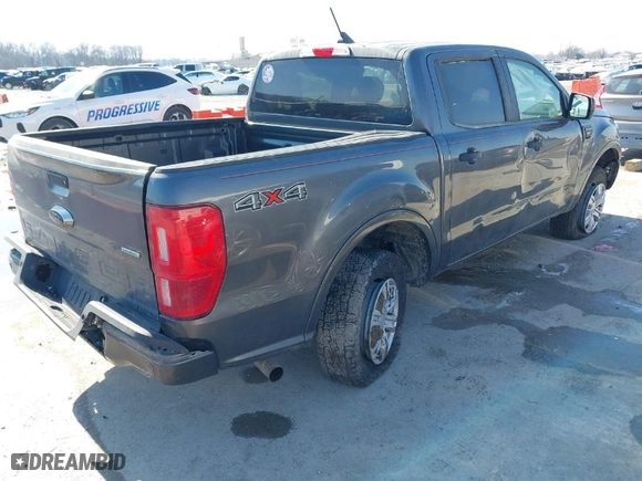2020 Ford Ranger XL with VIN 1FTER4FH2LLA08183, listed as a IAAI auction lot 41567800 with 93,730 mi miles. Bid and sale history available at carsss.com. Image 4.