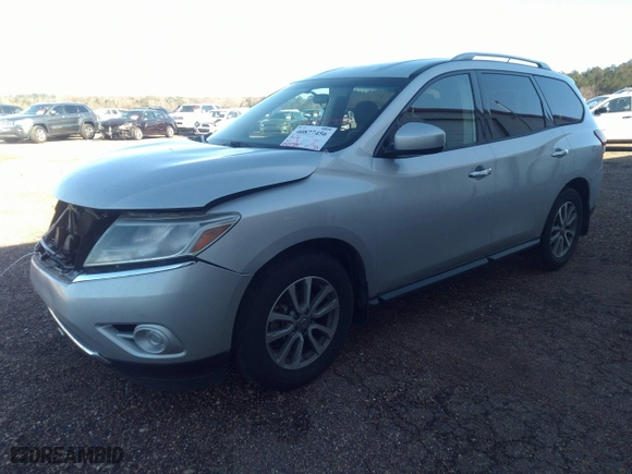 2016 Nissan Pathfinder SL with VIN 5N1AR2MN7GC644109, listed as a IAAI auction lot 40877456 with 114,532 mi miles. Bid and sale history available at carsss.com. Image 18.