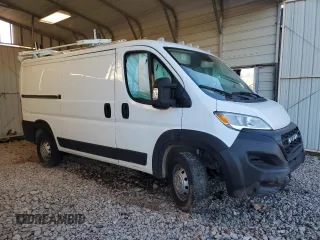 2023 Ram ProMaster Cargo with VIN 3C6LRVAG6PE576888, listed as a Copart auction lot 71168204 with Not Provided miles and Salvage Title. Bid and sale history available at DreamBid. Image 4.