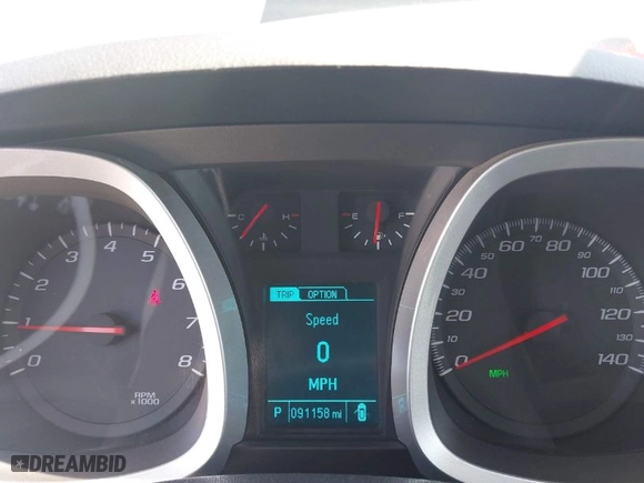 2013 Chevrolet Equinox LS with VIN 2GNALBEK4D6234762, listed as a IAAI auction lot 41871978 with 91,158 mi miles. Bid and sale history available at carsss.com. Image 7.