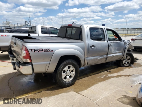 2015 Toyota Tacoma with VIN 3TMLU4EN7FM181570, listed as a Copart auction lot 53056985 with Not Provided miles and Salvage Title. Bid and sale history available at DreamBid. Image 3.