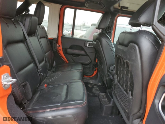 2019 Jeep Wrangler Unlimited Rubicon with VIN 1C4HJXFG5KW594789, listed as a Copart auction lot 46870275 with 104,017 mi miles and Clean Title. Bid and sale history available at carsss.com. Image 11.