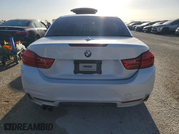 2014 BMW 4 Series 428i with VIN WBA3V7C54EJ872582, listed as a Copart auction lot 49071974 with 104,391 mi miles and Clean title. Bid and sale history available at DreamBid. Image 6.