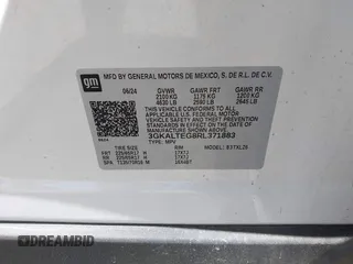 2024 GMC Terrain SLE z VIN 3GKALTEG8RL371883, wystawiony jako IAAI lot #42527163 z przebiegiem 31 053 mil mil oraz . Historia ofert i sprzedaży dostępna na DreamBid. Obrazek 9.