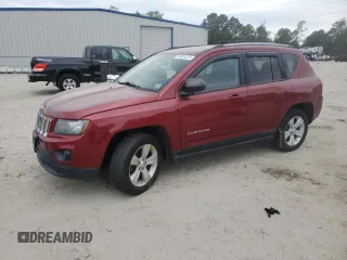 2016 Jeep Compass Sport with VIN 1C4NJCBA7GD648786, listed as a Copart auction lot 53031375 with 94,906 mi miles and Salvage title. Bid and sale history available at DreamBid. Image 1.