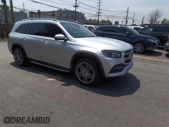 2021 Mercedes-Benz GLS 450 with VIN 4JGFF5KE1MA481094, listed as a Copart auction lot 67076075 with 88,948 mi miles and Clean title. Bid and sale history available at DreamBid. Image 1.
