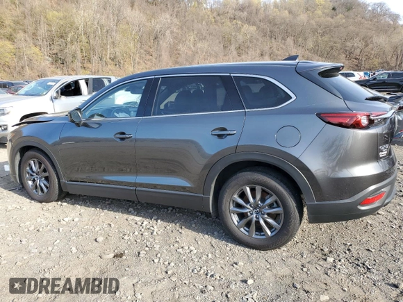 2022 Mazda CX-9 Touring with VIN JM3TCBCY6N0612672, listed as a Copart auction lot 53864575 with 28,456 mi miles and Salvage Title. Bid and sale history available at carsss.com. Image 2.