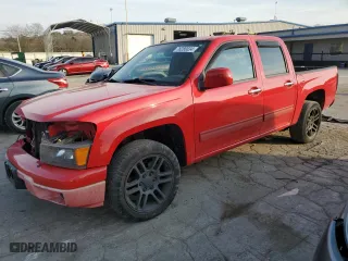 2012 Chevrolet Colorado LT w/1LT with VIN 1GCDSCF95C8118084, listed as a Copart auction lot 78280034 with 127,424 mi miles and Salvage Title. Bid and sale history available at carsss.com. Image 1.