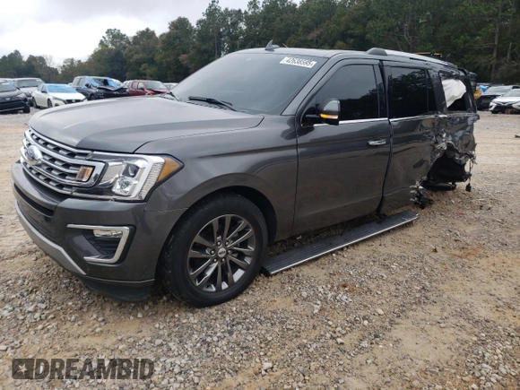2021 Ford Expedition Limited with VIN 1FMJU1KT4MEA61166, listed as a Copart auction lot 42638595 with 74,859 mi miles and Salvage title. Bid and sale history available at DreamBid. Image 1.