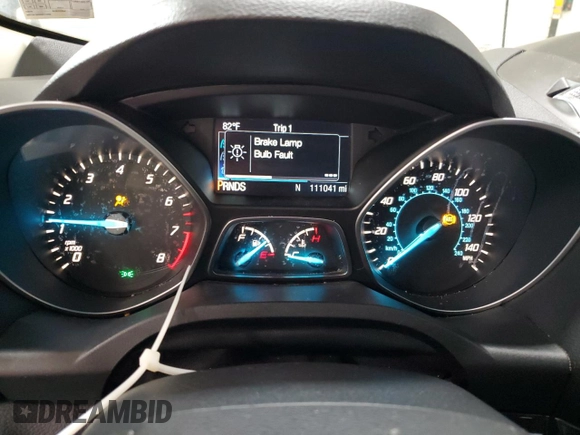 2015 Ford Escape Titanium with VIN 1FMCU9J95FUC36112, listed as a Copart auction lot 61374015 with 111,041 mi miles and Salvage title. Bid and sale history available at DreamBid. Image 9.