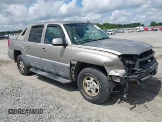 2003 Chevrolet Avalanche with VIN 3GNEC13T43G122148, listed as a IAAI auction lot 42481825 with 173,888 mi miles and . Bid and sale history available at DreamBid. Image 1.