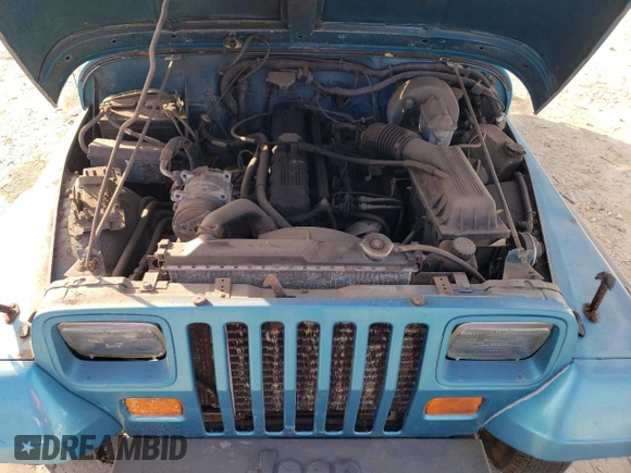 1993 Jeep Wrangler with VIN 1J4FY29S8PP263559, listed as a Copart auction lot 88037125 with 246,686 mi miles and Clean Title. Bid and sale history available at carsss.com. Image 11.