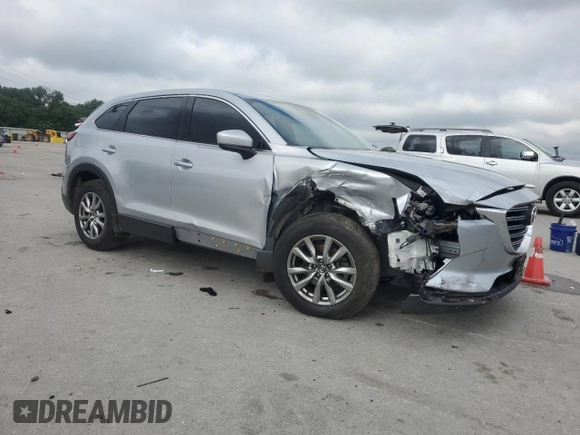 2017 Mazda CX-9 Touring with VIN JM3TCACY8H0135810, listed as a Copart auction lot 61651495 with 67,305 mi miles and Salvage title. Bid and sale history available at DreamBid. Image 4.
