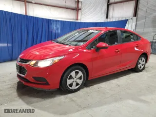 2018 Chevrolet Cruze LS with VIN 1G1BC5SM8J7233803, listed as a Copart auction lot 47813205 with 95,971 mi miles and Clean Title. Bid and sale history available at carsss.com. Image 1.
