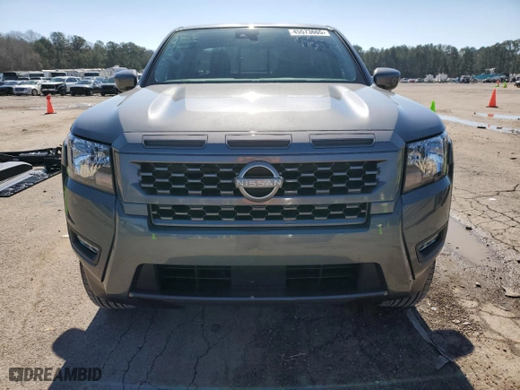 2025 Nissan Frontier SV with VIN 1N6ED1EJ8SN611463, listed as a Copart auction lot 45573665 with 133 mi miles and Salvage Title. Bid and sale history available at carsss.com. Image 5.