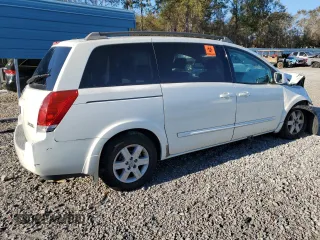 2005 Nissan Quest SL with VIN 5N1BV28U35N124265, listed as a Copart auction lot 82839954 with 0 mi miles and Salvage Title. Bid and sale history available at carsss.com. Image 3.