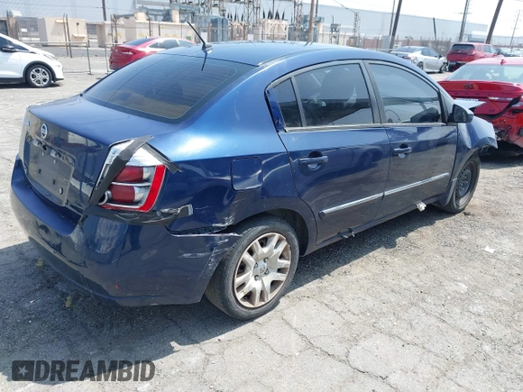 2010 Nissan Sentra S with VIN 3N1AB6AP7AL635169, listed as a IAAI auction lot 42371343 with Not provided miles and . Bid and sale history available at DreamBid. Image 4.