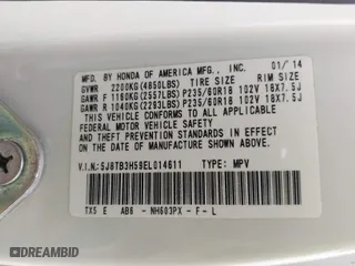 2014 Acura RDX Tech Pkg with VIN 5J8TB3H59EL014611, listed as a IAAI auction lot 41750366 with 99,847 mi miles. Bid and sale history available at carsss.com. Image 9.