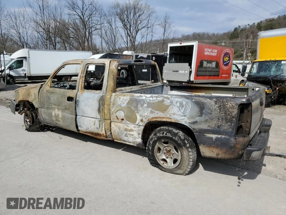 2003 Chevrolet Silverado 1500 with VIN 2GCEK19V231184015, listed as a Copart auction lot 49882815 with Not Provided miles and Salvage Title. Bid and sale history available at DreamBid. Image 2.
