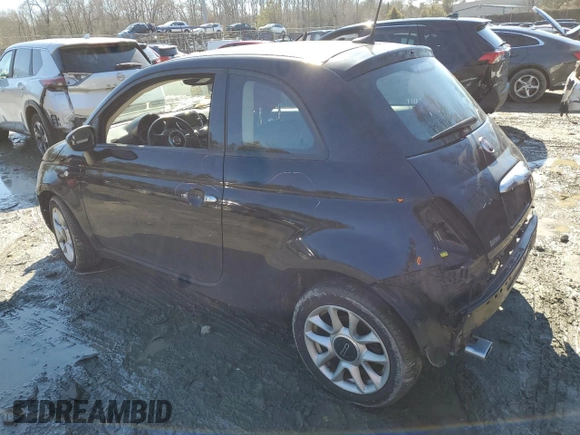 2017 FIAT 500 Pop with VIN 3C3CFFKR2HT514199, listed as a Copart auction lot 45029195 with 61,690 mi miles and Salvage Title. Bid and sale history available at carsss.com. Image 2.